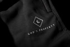 GP "Black" soft cotton fleece sweatsuit