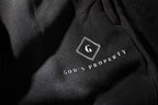 GP "Sunfade black" soft cotton fleece sweatsuit