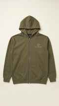 GP - hunter green cotton fleece hoodie
