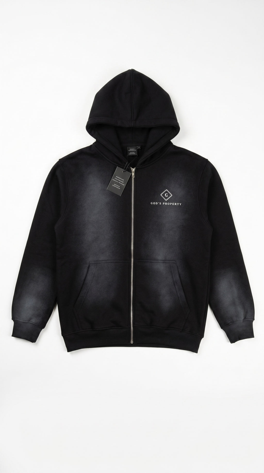 GP - Sun fade cotton fleece hoodie